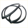 Black rubber front windshield weatherstrip for Mitsubishi Galant and Chrysler Valiant window seals