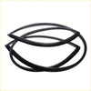 Black rubber gasket seal for front windshield weatherstrip on mitsubishi l300 delica 1986-1994 appliance door