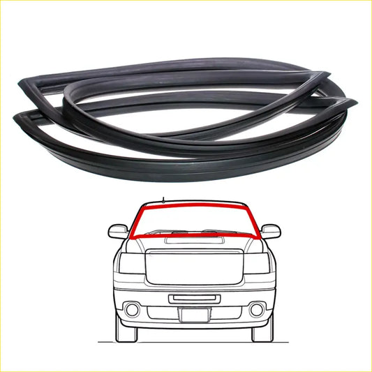 Front Windshield Weatherstrip for Mitsubishi Triton L200 1984-1986 - Windscreens
