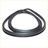 Black rubber front windshield weatherstrip gasket coiled for Nissan Caravan Homy 1993-2001