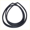 Black rubber front windshield weatherstrip coiled loop for Nissan Caravan Homy 1993-2001