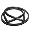 Black rubber front windshield weatherstrip gasket coiled for Nissan Datsun 520 521 1968-1973