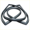 Black rubber front windshield weatherstrip seal for nissan datsun bluebird 510 1968-1973 window frame use