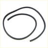 Black rubber front windshield weatherstrip seal for nissan datsun patrol g60 1960-1980 visible from front side