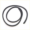 Black rubber front windshield weatherstrip seal for Nissan Datsun Patrol G60 1960-1980 for weatherproofing