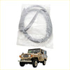 Gray rubber front windshield weatherstrip for vintage beige nissan datsun patrol g60 1960-1980 jeep