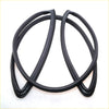 Black rubber front windshield weatherstrip molding for Nissan Patrol Safari Y60 GQ II 1987-1997 automotive use