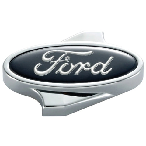 Ford Racing Air Cleaner Nut w/ Ford Logo - Chrome (Mustang 65-95) — fits Ford Mustang