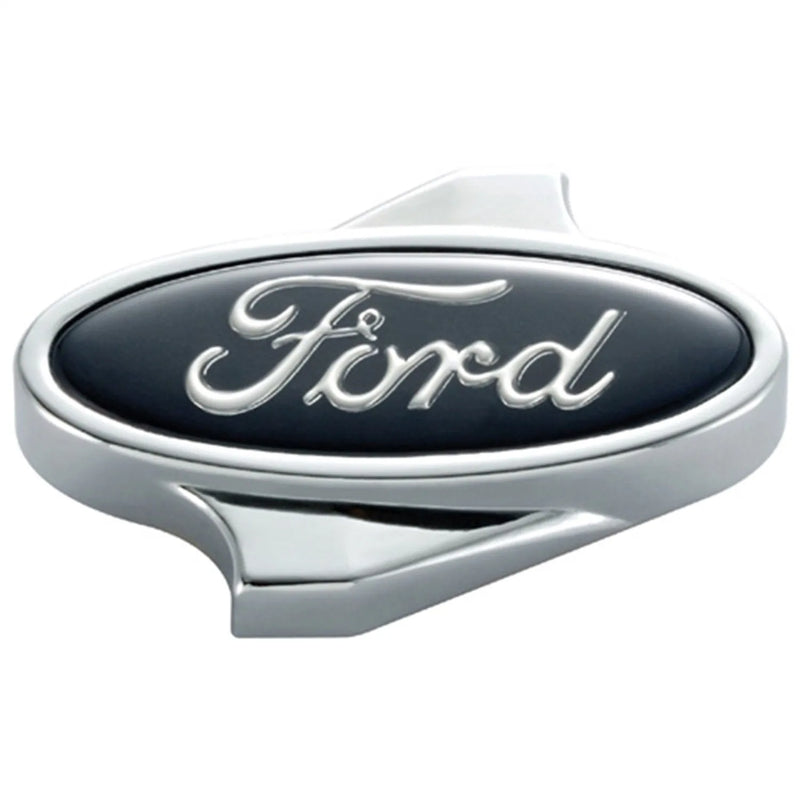 Ford Racing Air Cleaner Nut w/ Ford Logo - Chrome (Mustang 65-95) — fits Ford Mustang