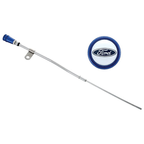 Ford Racing 302-400 Dipstick Kit - Anodized Aluminum