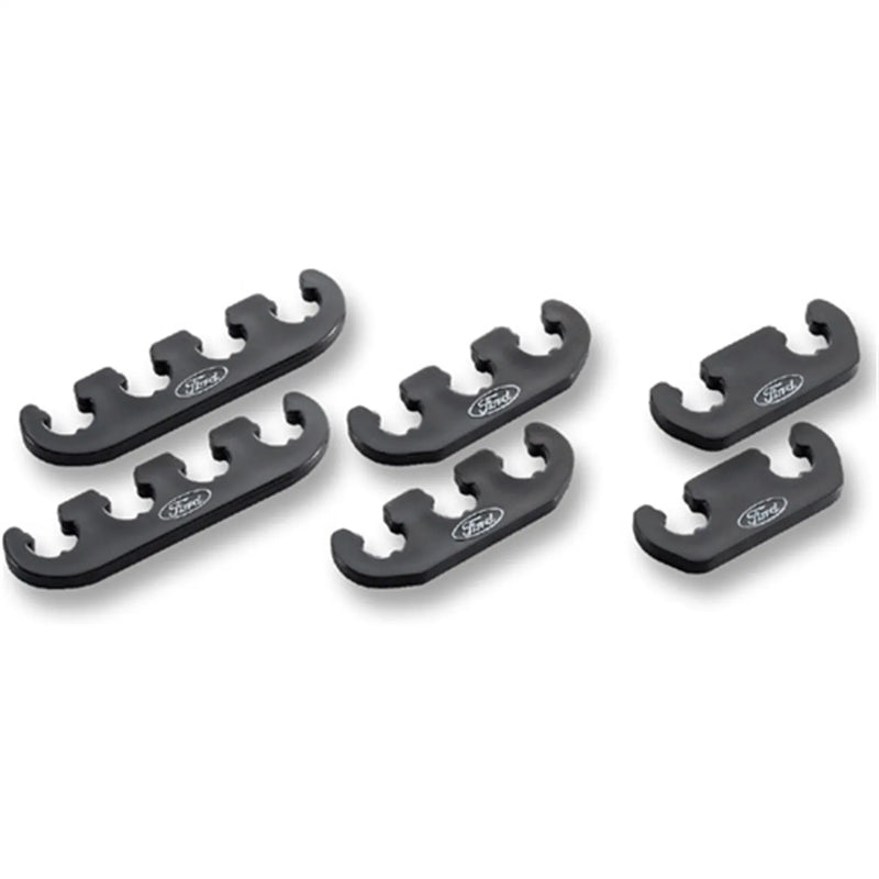 Ford Racing Wire Dividers 4 to 3 to 2 - Black w/ White Ford Logo (Mustang 65-95) — fits Ford Explorer Un UP Uq