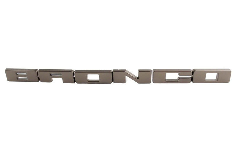 Ford Racing Grille Lettering Overlay Kit - Bronze (Bronco 21+)