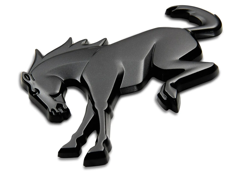 Ford Racing Rear Emblem - Matte Black