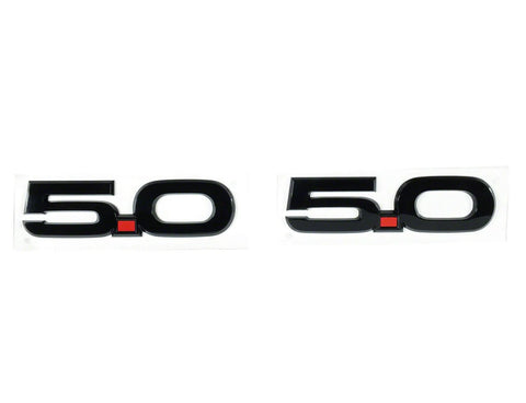 Ford Racing Fender Emblem Black (Mustang GT 15-23)
