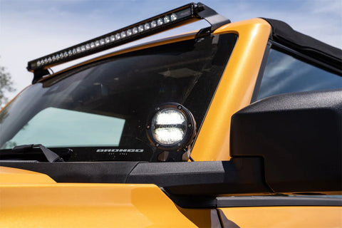Ford Racing Mirror Mounted 4in Rigid LED Lights Kit (Bronco 21+)
