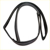 Black rubber weatherstrip seal for frt door glass run channel fits mitsubishi triton l200 strada 1996-2006