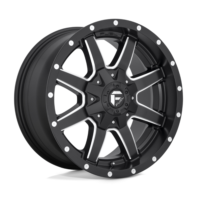 Fuel Maverick D538 17x9 6x135/6x139.7 +20mm Matte Black Milled