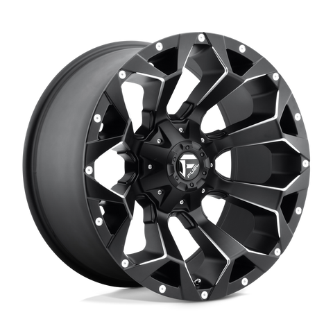 Fuel Assault D546 Matte Black Milled