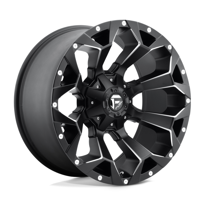 Fuel Assault D546 Matte Black Milled