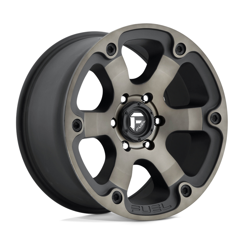 Fuel Beast D564 Matte Black Double Dark Tint