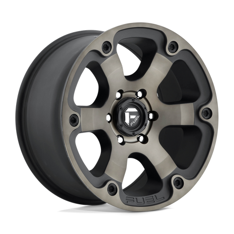 Fuel Beast D564 18x9 5x150 +20mm Matte Black Double Dark Tint