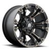 Fuel Vapor D569 17x9 6x139.7 +20mm Matte Black Double Dark Tint