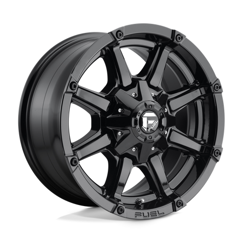 Fuel Coupler D575 20x9 5x139.7/5x150 +20mm Gloss Black