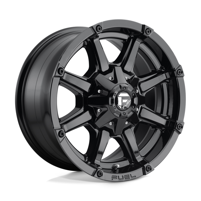 Fuel Coupler D575 20x9 5x139.7/5x150 +20mm Gloss Black