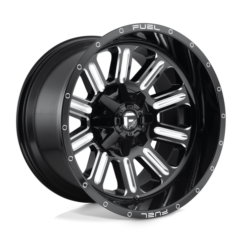 Fuel Hardline D620 Gloss Black Milled
