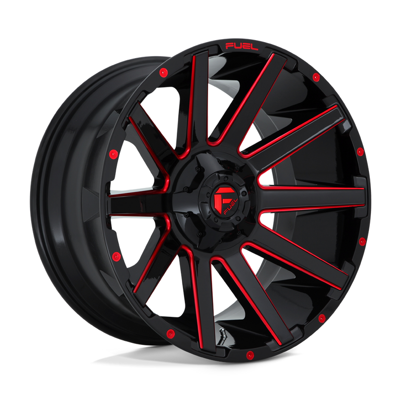 Fuel Contra D643 Gloss Black Red Tint (Clear Coat)