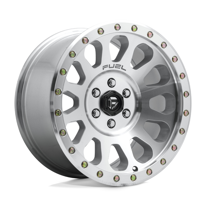 Fuel Vector D647 Machined Clear Coat