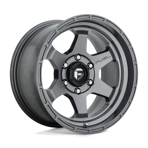 Fuel Shok D665 17x9 6x139.7 +1mm Matte Anthracite