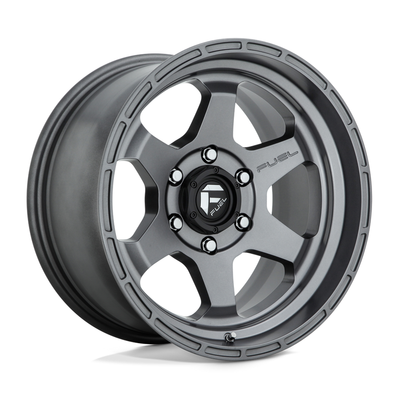 Fuel Shok D665 17x9 6x139.7 +1mm Matte Anthracite