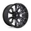 Fuel Blitz D673 Gloss Black Milled