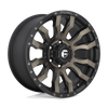 Fuel Blitz D674 Matte Black Double Dark Tint