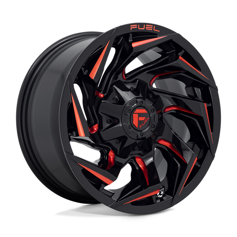 Fuel Reaction D755 Gloss Black Milled Red Tint (Clear Coat)