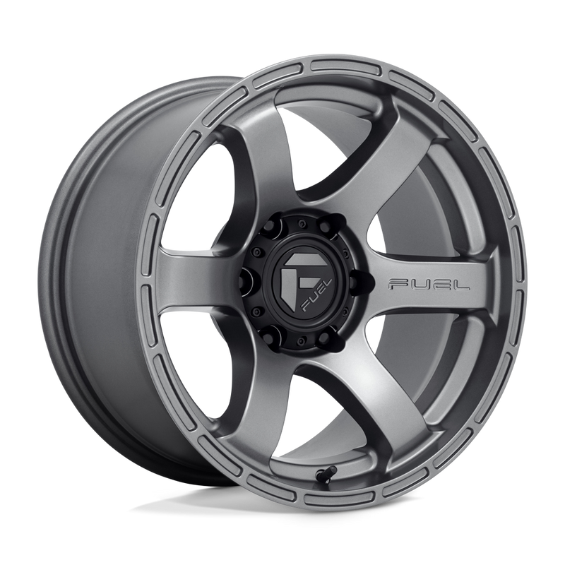 Fuel Rush D767 Matte Gunmetal