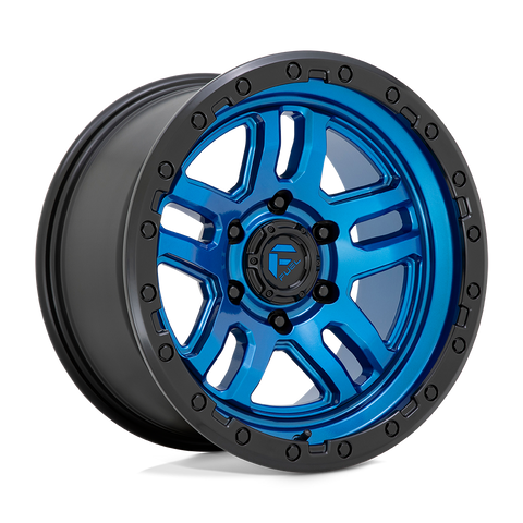 Fuel Ammo D790 17x9 6x139.7 -12mm Blue Black Lip