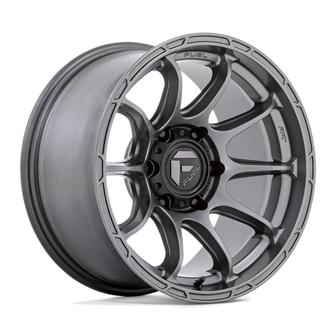 Fuel Variant D793 17x9 6x139.7 +1mm Matte Gunmetal