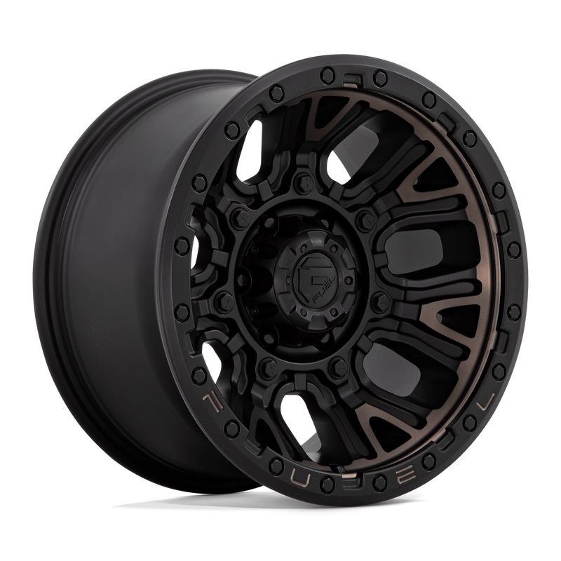 Fuel Traction D824 Matte Black Double Dark Tint