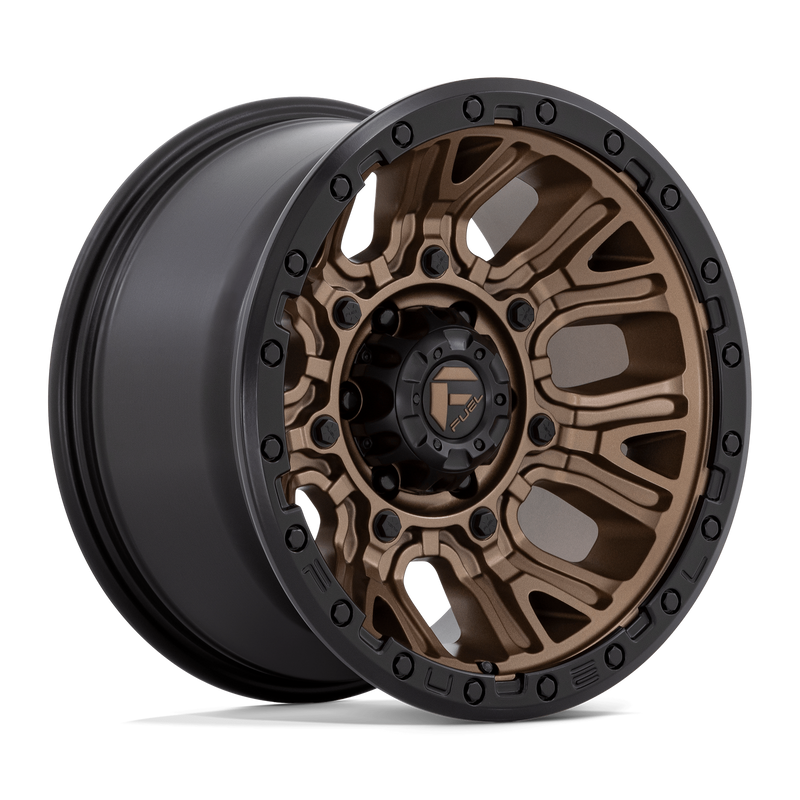 Fuel Traction D826 Matte Bronze Black Ring