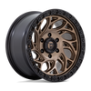Fuel Runner Or D841 17x9 5x127 -12mm Bronze Black Ring