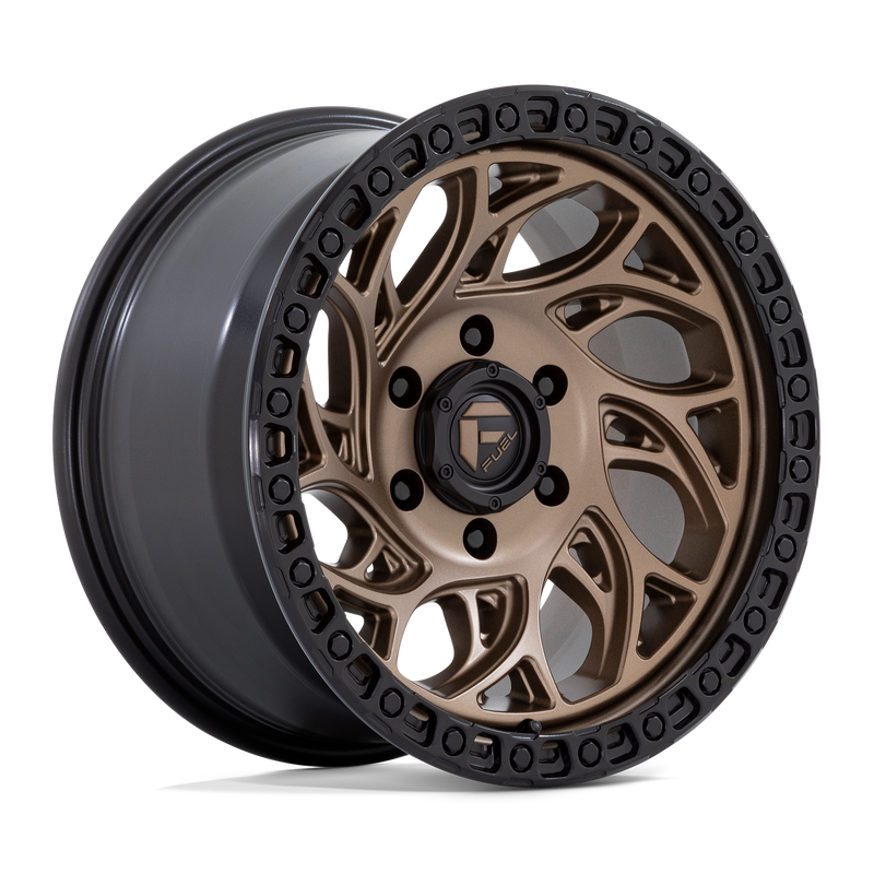 Fuel Runner Or D841 17x9 5x127 -12mm Bronze Black Ring