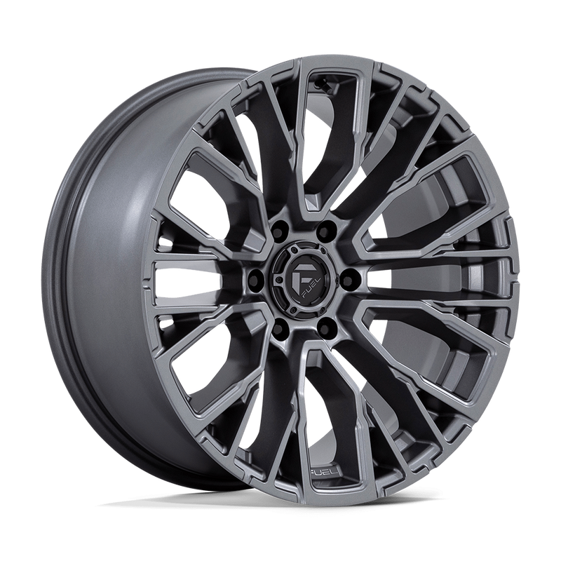 Fuel Rebar D848 20x9 6x139.7 +1mm Matte Gunmetal