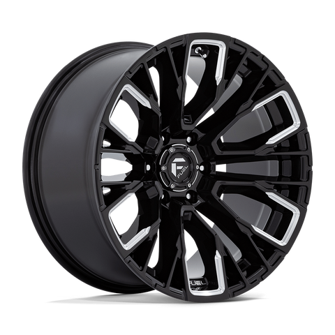 Fuel Rebar D849 Gloss Black Milled