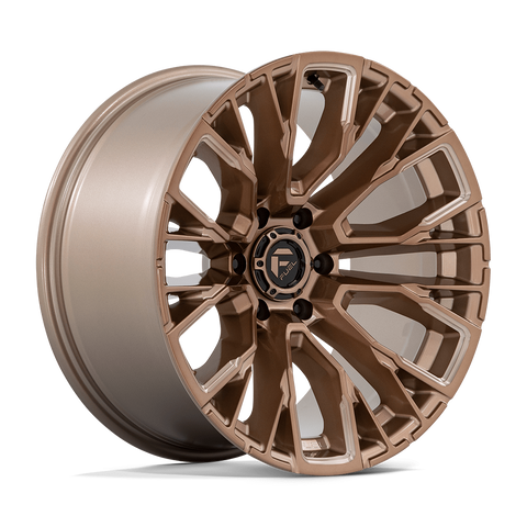 Fuel Rebar D850 20x9 6x139.7 +20mm Platinum Bronze Milled
