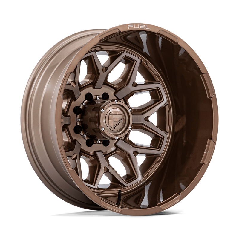 Fuel Flux Dually D876 22x8.25 8x200 -201mm Platinum Bronze