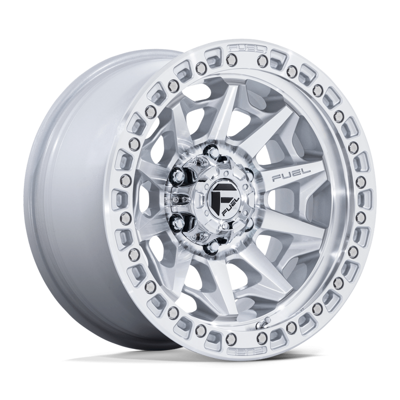 Fuel Covert D883 Silver Machined Face