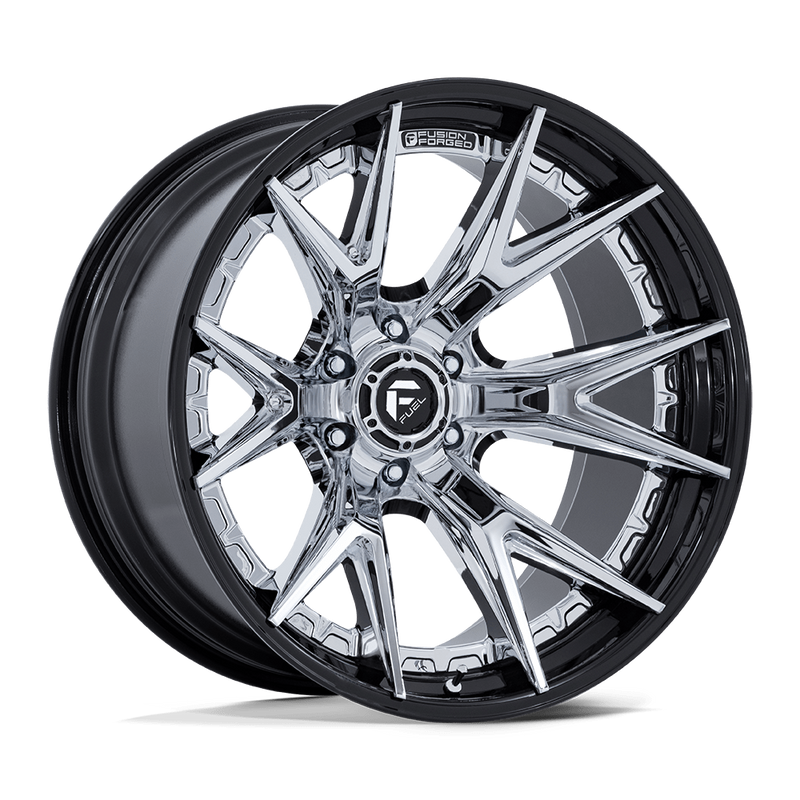 Fuel Catalyst FC402 20x9 6x139.7 +20mm Chrome Gloss Black