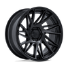 Fuel Dynamo FC405 20x9 6x139.7 +1mm Matte Black Gloss Black Lip